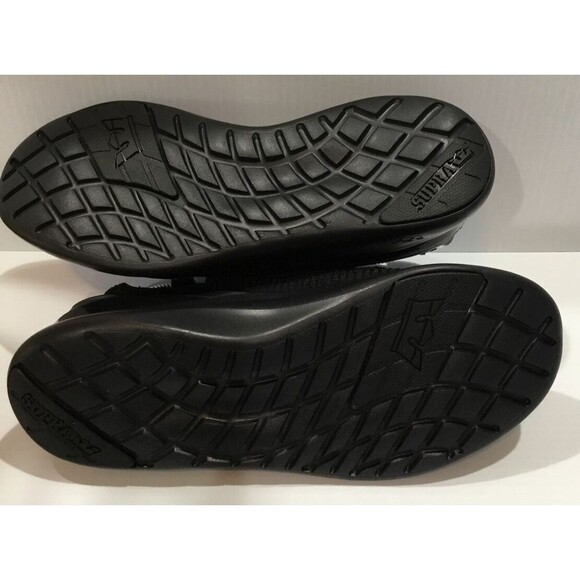 Supra Factor  Running Shoes Athletic Fitness Sport Black Knit Men\'s 8 main image 4